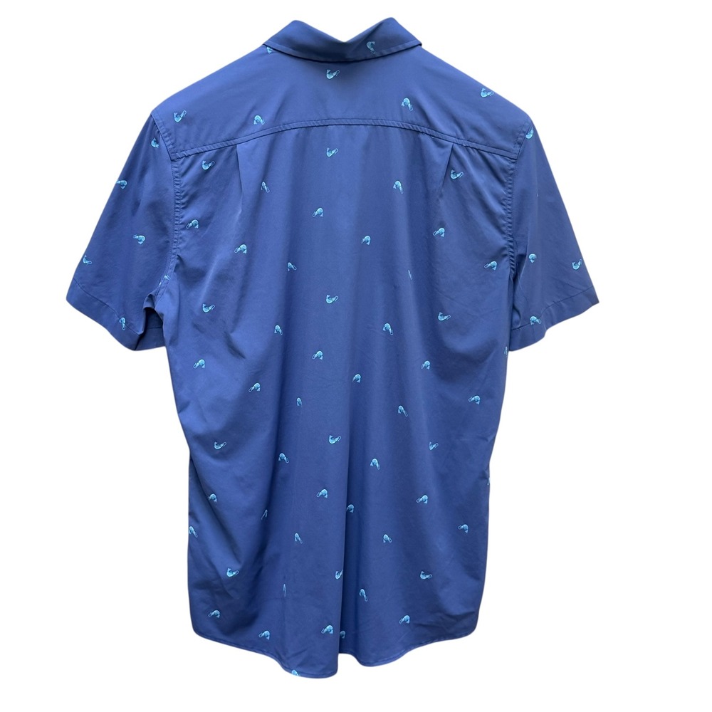 Southern‎ Tide Mens Shirt Shrimp Print Size S Short Sleeve Button Down Summer - Picture 4 of 7